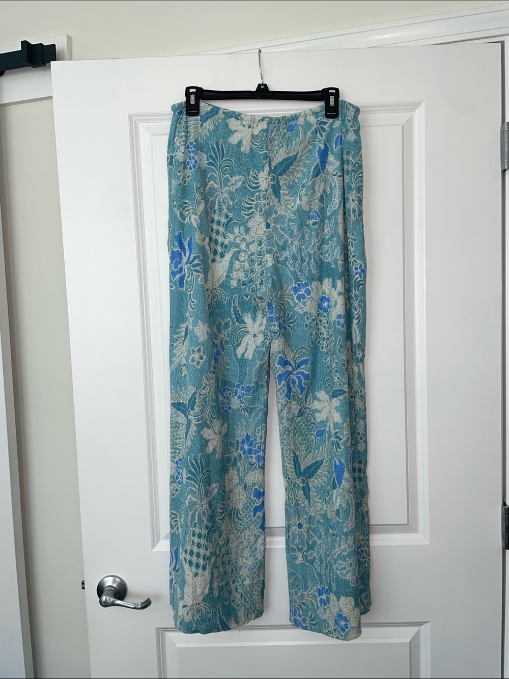 Abercrombie Crinkle Wide Leg Palazzo Pants - Picture 3 of 5